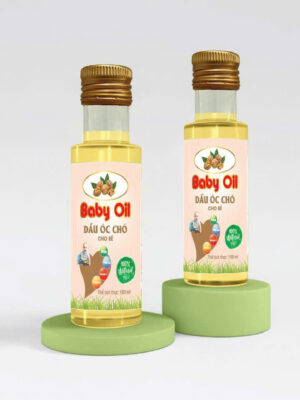 BABY OIL DẦU ÓC CHÓ CHO BÉ 100ML