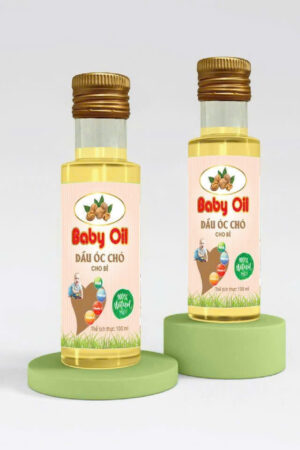BABY OIL DẦU ÓC CHÓ CHO BÉ 100ML