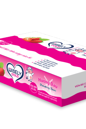 Wisely Gold hương dâu 135ml x 40 hộp