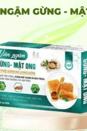 Viêm ngậm gừng - mật ong