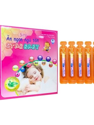 Siro Ăn Ngon Ngủ Tốt Star Baby 4 vỉ x 5 ống