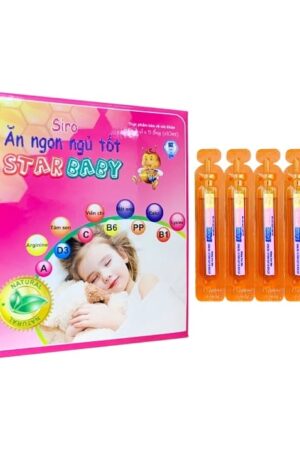 Siro Ăn Ngon Ngủ Tốt Star Baby 4 vỉ x 5 ống